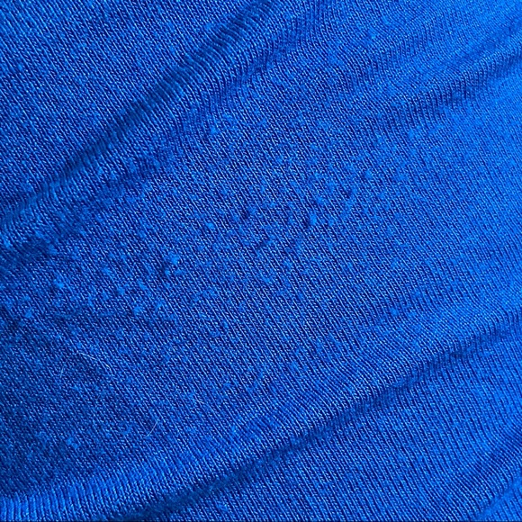 Blue Ruched Skirt - Picture 14 of 16